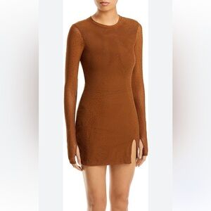 AFRM LASSO RHINESTONE MINI DRESS